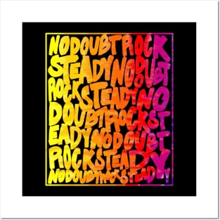 Rock steady Posters and Art